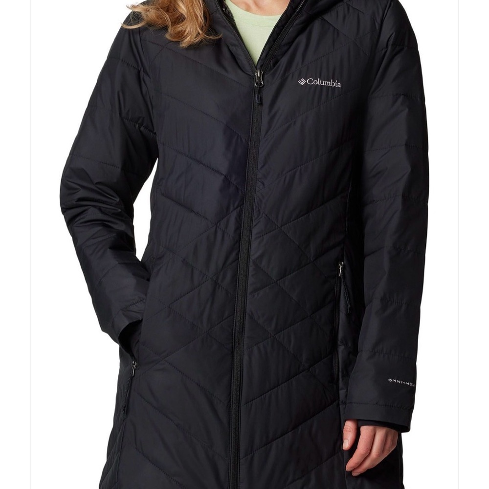 Columbia Women's Heavenly Long Hooded Jacket Large